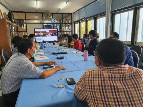 ส.ป.ก.พะเยา  ร่วมประชุมทางไกลออนไลน์(Web Conference)กรณีสถานการณ์การแพร่ระบาดของโรคติดเชื้อไวรัสโคโรน่า 2019 (COVID-19) และสถานการณ์ภัยแล้ง 