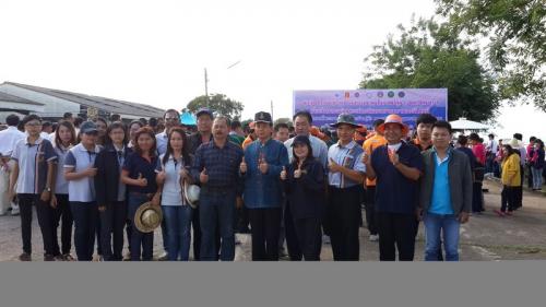 พิธีเปิดโครงการ เมืองสะอาด คนในชาติมีสุข จังหวัดพะเยา 