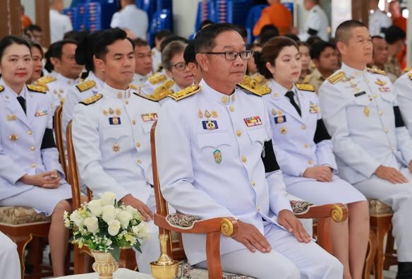 ปฏิรูปที่ดินจังหวัดเพชรบุรี มอบหมายให้ นางสาวนงลักษณ์ เล็กน้อย เจ้าพนักงานธุรการชำนาญงาน และเจ้าหน้าที่ ส.ป.ก.เพชรบุรี ร่วมพิธีบำเพ็ญกุศลปัญญาสมวาร (50 วัน) อุทิศถวายพระกุศลแด่ สมเด็จพระเจ้าลูกเธอ เจ้าฟ้าพัชรกิติยาภา นเรนทิราเทพยวดี กรมหลวงราชสาริณีสิริพัชร มหาวัชรราชธิดา