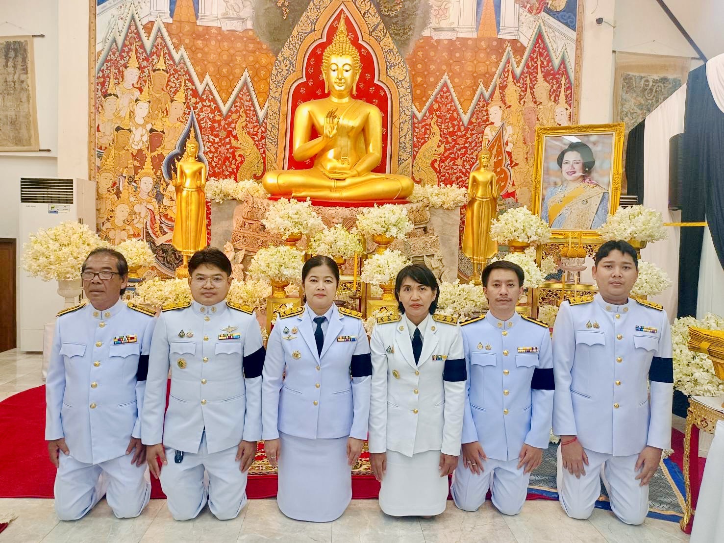 ส.ป.ก.เพชรบุรี ร่วมพิธีบำเพ็ญกุศล เพื่ออุทิศถวายพระราชกุศลแด่สมเด็จพระนางเจ้าสิริกิติ์ พระบรมราชินีนาถ พระบรมราชชนนีพันปีหลวง ณ วัดมหาธาตุวรวิหาร อำเภอเมืองเพชรบุรี จังหวัดเพชรบุรี