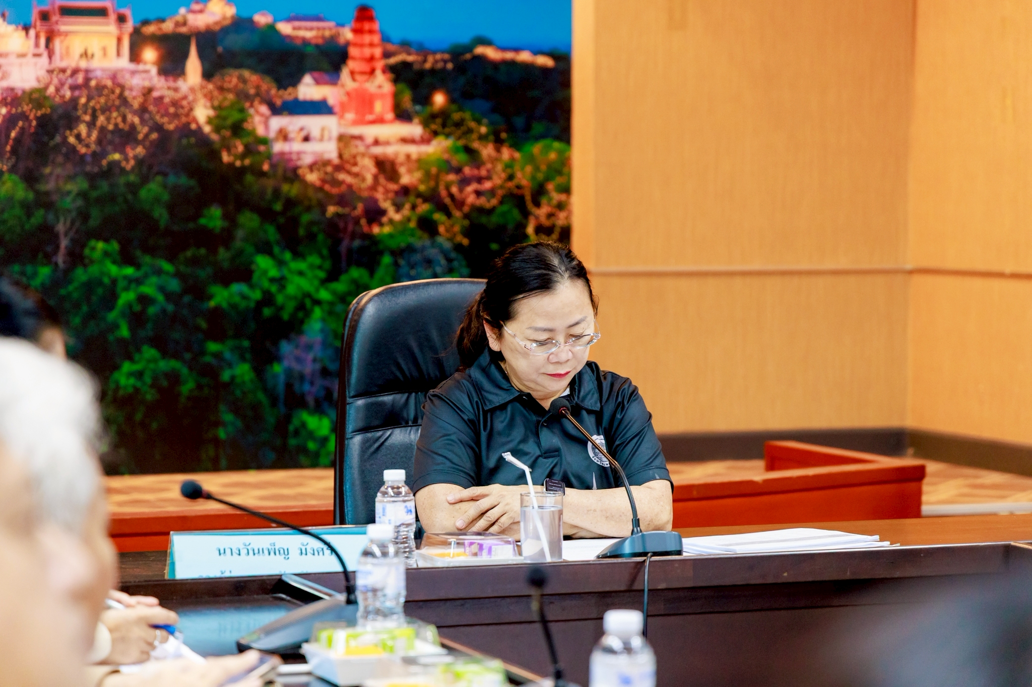 ส.ป.ก.เพชรบุรี ร่วมประชุมพิจารณากลั่นกรองและสรุปผลการประเมินผลการควบคุมภายในภาพรวมจังหวัดเพชรบุรี