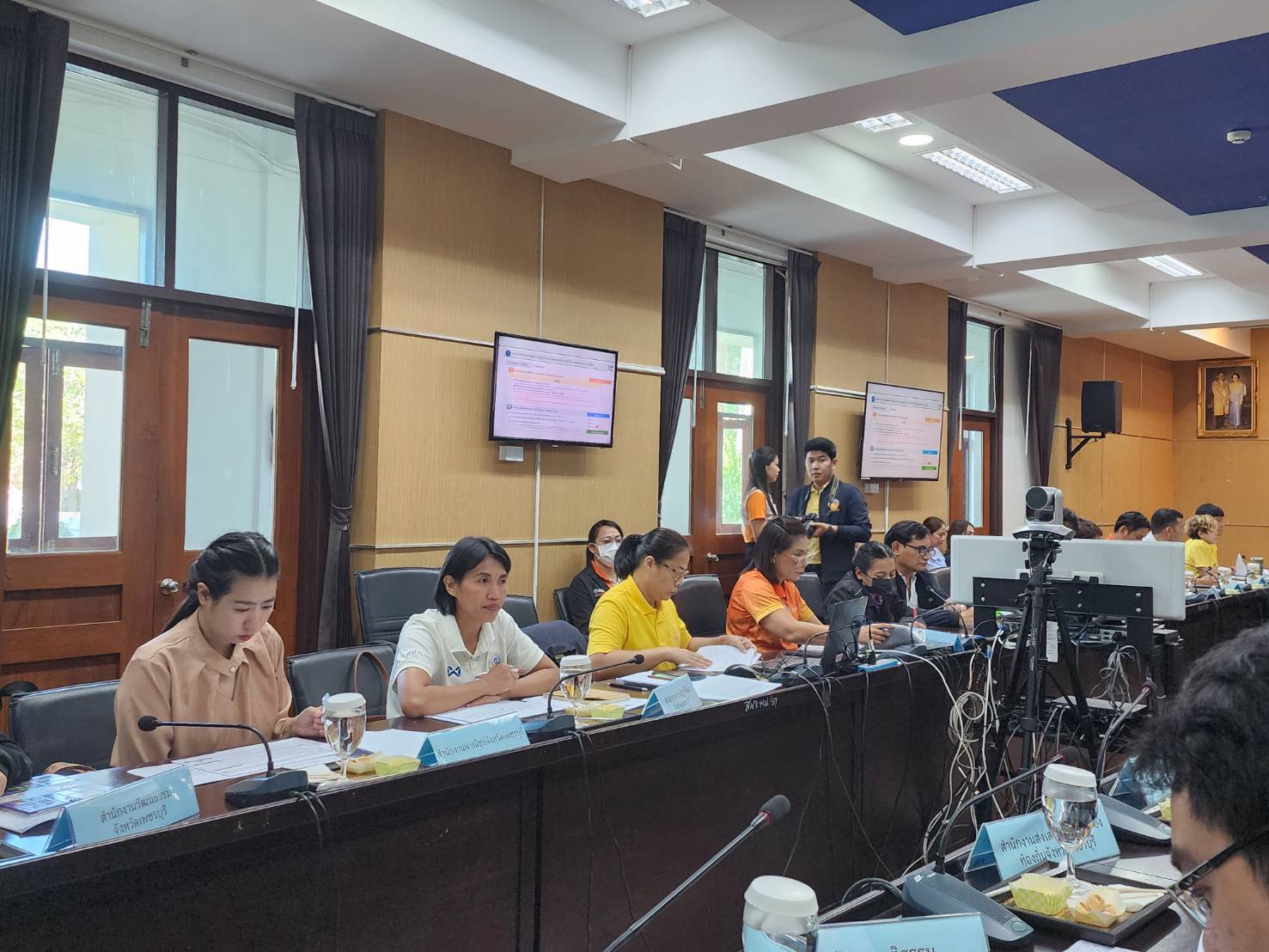 ส.ป.ก.เพชรบุรี เข้าร่วมประชุมระดมความคิดเห็นเพื่อกำหนดตัวชี้วัดฯของจังหวัดเพชรบุรี ประจำปีงบประมาณ พ.ศ. 2568