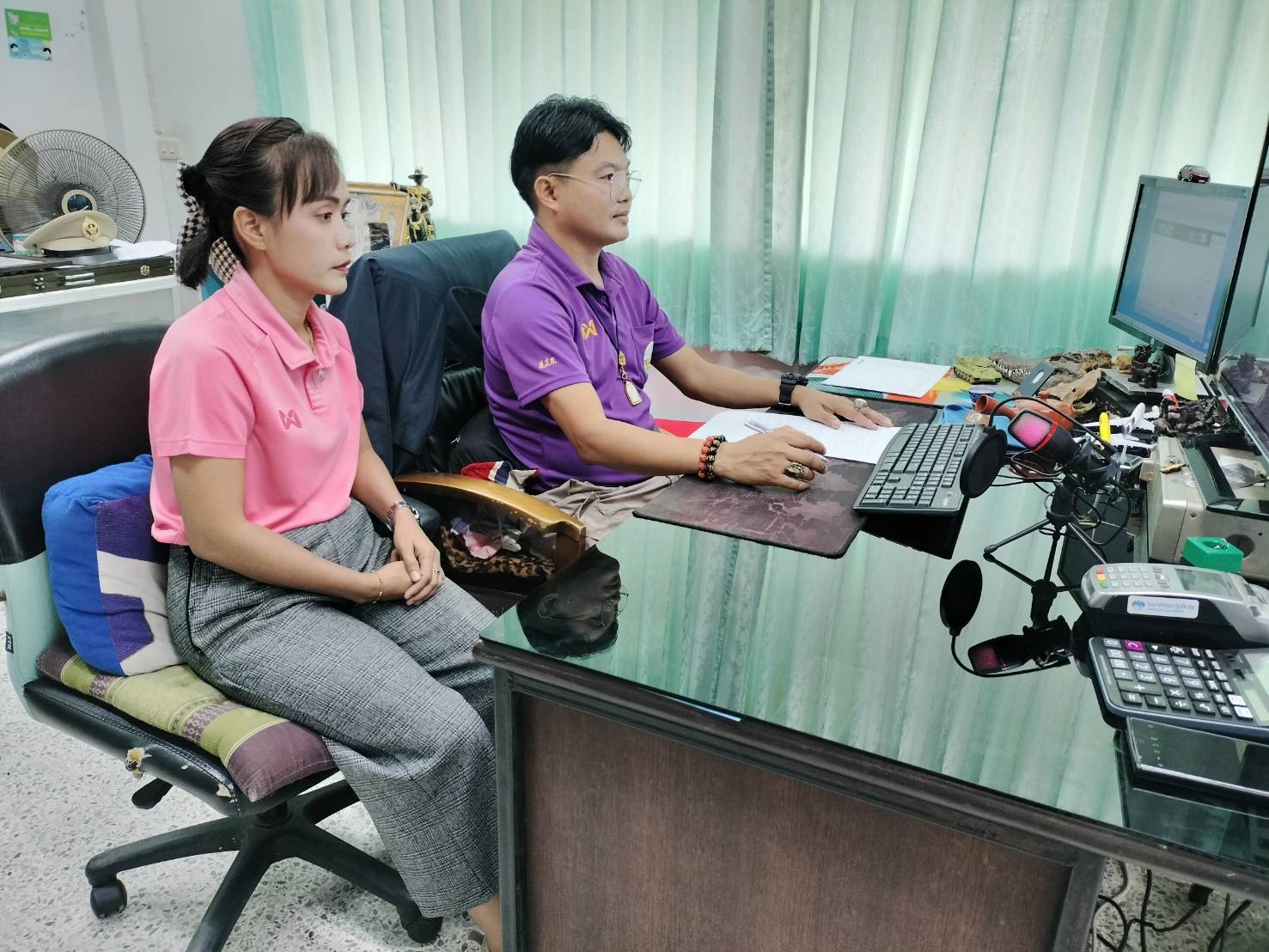 ส.ป.ก.เพชรบุรี เข้าร่วมประชุมชี้แจงรายละเอียดในการขอรับการสนับสนุนเครื่อง EDC