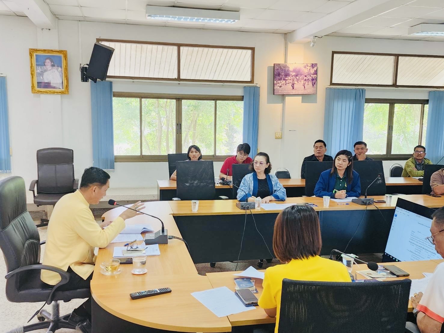 ส.ป.ก.เพชรบุรี เข้าร่วมประชุมรับฟังหลักเกณฑ์และแนวทางการขุดเจาะบ่อบาดาล