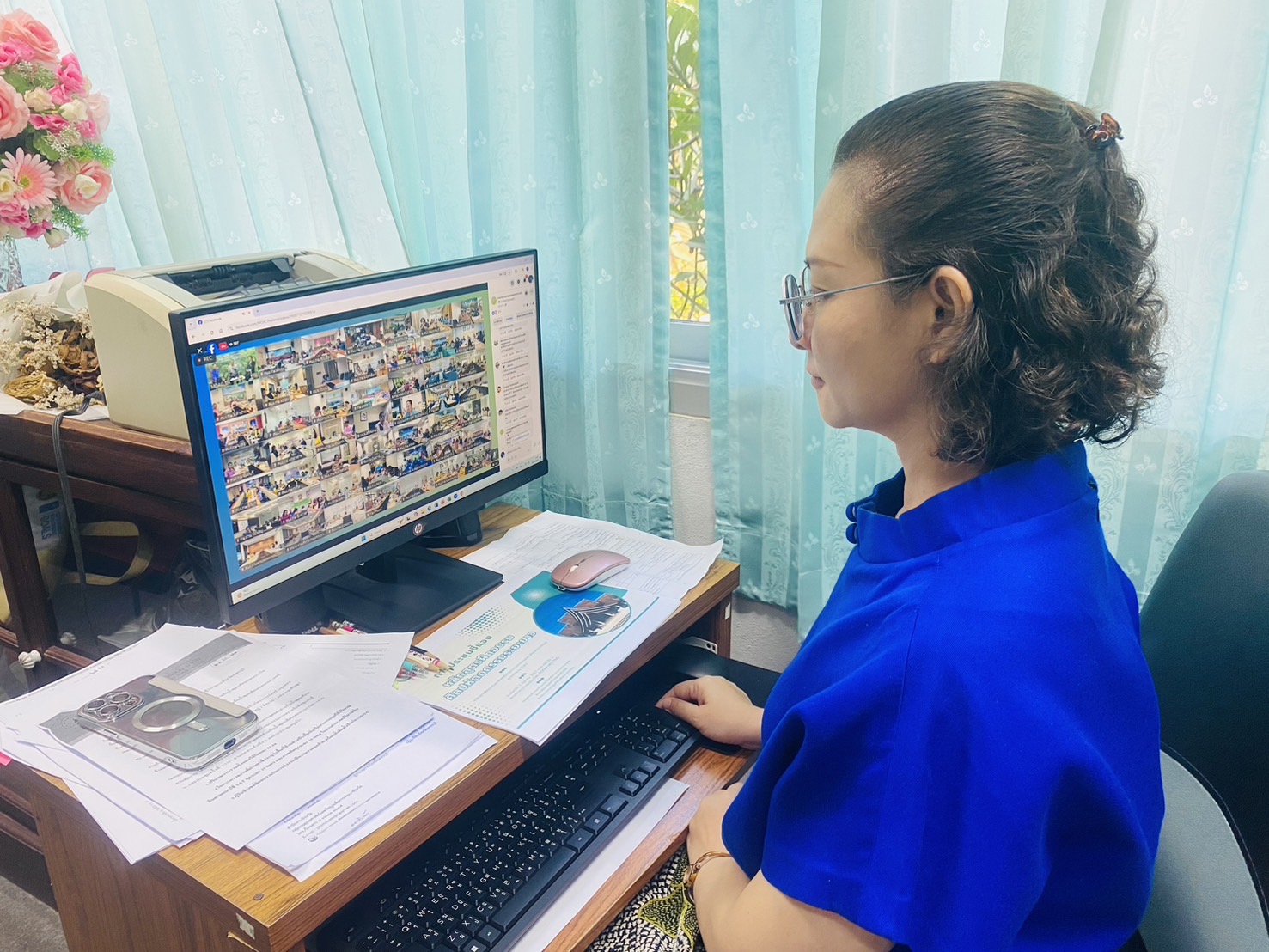 ส.ป.ก.เพชรบุรี เข้าร่วมรับชมพิธีลงนามบันทึกข้อตกลงความร่วมมือฯ ผ่านระบบออนไลน์ 