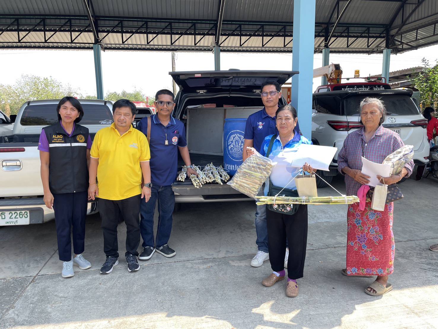 ส.ป.ก.เพชรบุรี บรรยายให้ความรู้เกี่ยวกับเกษตรกรรมยั่งยืนแก่เกษตรกรภายใต้โครงการจัดที่ดินทำกินให้ชุมชนตามนโยบายรัฐาล (คทช.) 