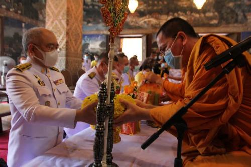 พิธีพระราชทานเทียนพรรษา  พุทธศักราช 2563 ณ พระอุโบสถ วัดมหาสมณารามราชวรวิหาร (วัดเขาวัง) ตำบลคลองกระแซง อำเภอเมืองเพชรบุรี จังหวัดเพชรบุรี