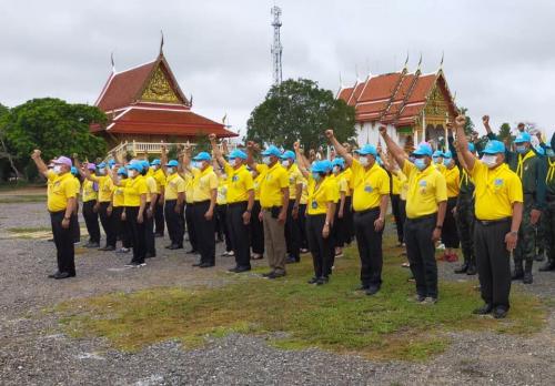 กิจกรรมจิตอาสา เนื่องในโอกาสวันคล้ายวันพระบรมราชสมภพพระบาทสมเด็จพระปรเมนทรรามาธิบดีศรีสินทรมหามงกุฎพระจอมเกล้าเจ้าอยู่หัว รัชกาลที่ 4 ณ วัดบางขุนไทร ตำบลบางขุนไทร อำเภอบ้านแหลม จังหวัดเพชรบุรี