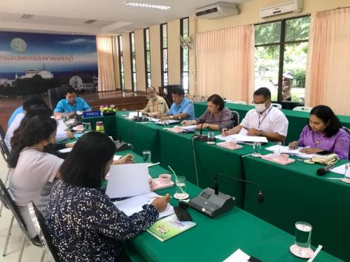 ประชุมคณะทำงานขับเคลื่อนโครงการ 1 ตำบล 1 กลุ่มเกษตรทฤษฎีใหม่ ระดับจังหวัด ครั้งที่ 3/2563
