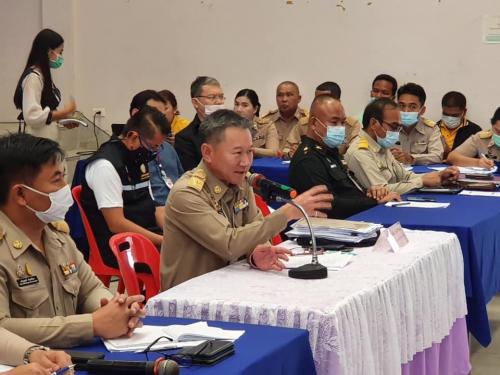 ปฏิรูปที่ดินจังหวัดเพชรบุรี เข้าร่วมการประชุมกำนัน ผู้ใหญ่บ้าน และส่วนราชการของอำเภอท่ายาง จังหวัดเพชรบุรี ครั้งที่ 8/2563