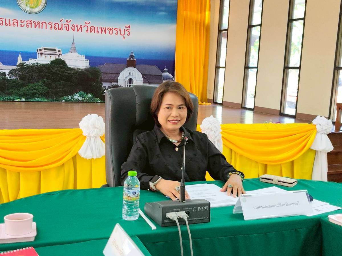 title - ส.ป.ก.เพชรบุรี ร่วมประชุมคณะกรรมการศูนย์ติดตามและแก้ไขปัญหาภัยพิบัติด้านการเกษตร จังหวัดเพชรบุรี ครั้งที่ 2/2568