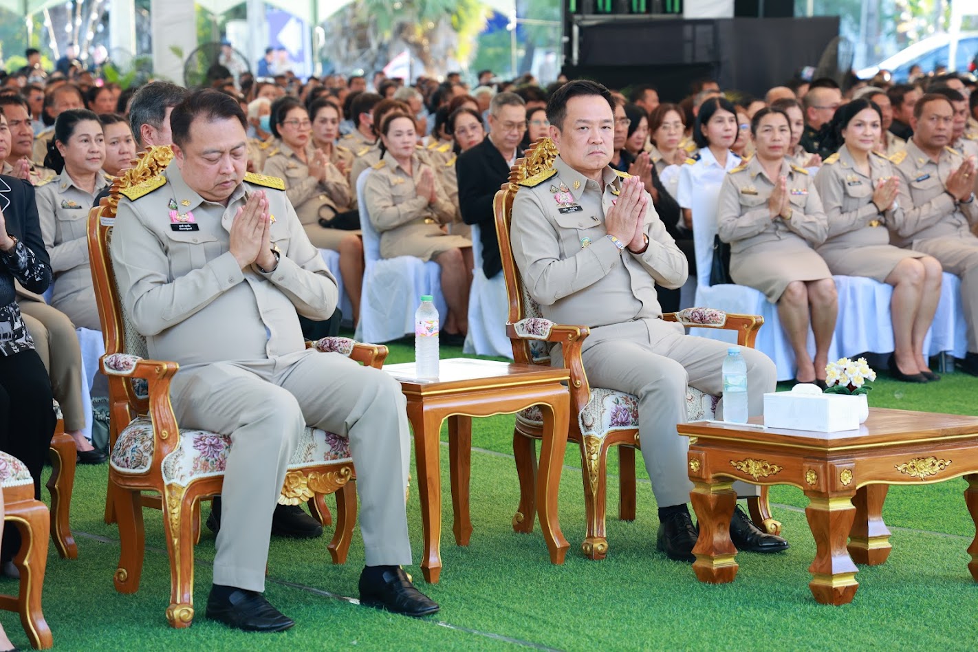 title - ส.ป.ก.เพชรบุรี ร่วมพิธีเปิดป้ายอาคารที่ว่าการอำเภอบ้านลาด (หลังใหม่) โดยมีนายอนุทิน ชาญวีรกุล นายกรัฐมนตรีและรัฐมนตรีว่าการกระทรวงมหาไทย เป็นประธานในพิธีฯ