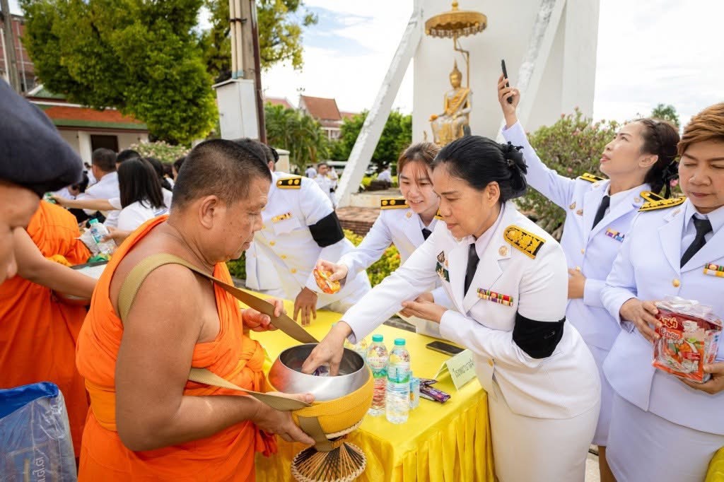 ส.ป.ก.พิษณุโลก ร่วมประกอบพิธีบำเพ็ญกุศลสัตตมวาร อุทิศถวายเป็นพระกุศลแด่สมเด็จพระเจ้าลูกเธอ เจ้าฟ้าพัชรกิติยาภา นเรนทิราเทพยวดี กรมหลวงราชสาริณีสิริพัชร มหาวัชรราชธิดา