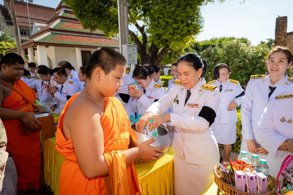 ส.ป.ก.พิษณุโลก ร่วมประกอบพิธีบำเพ็ญกุศลปัณรสมวาร (15 วัน) แห่งการสิ้นพระชนม์ ถวายเป็นพระกุศลแด่ สมเด็จพระเจ้าลูกเธอ เจ้าฟ้าพัชรกิติยาภา นเรนทิราเทพยวดี กรมหลวงราชสาริณีสิริพัชร มหาวัชรราชธิดา