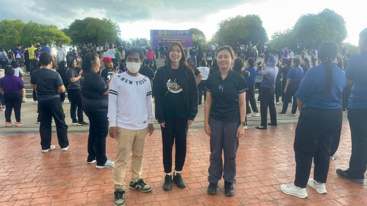 ส.ป.ก.พิษณุโลก ร่วมกิจกรรม “ผู้ว่าฯ พาออกกำลังกาย” ครั้งที่ 5 ส่งเสริมสุขภาพประชาชน