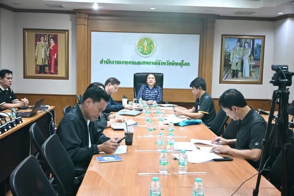 ส.ป.ก.พิษณุโลก ร่วมประชุมเตรียมความพร้อมของหน่วยงานสำหรับการลงพื้นที่ตรวจราชการของ  รัฐมนตรีช่วยว่าการกระทรวงเกษตรและสหกรณ์