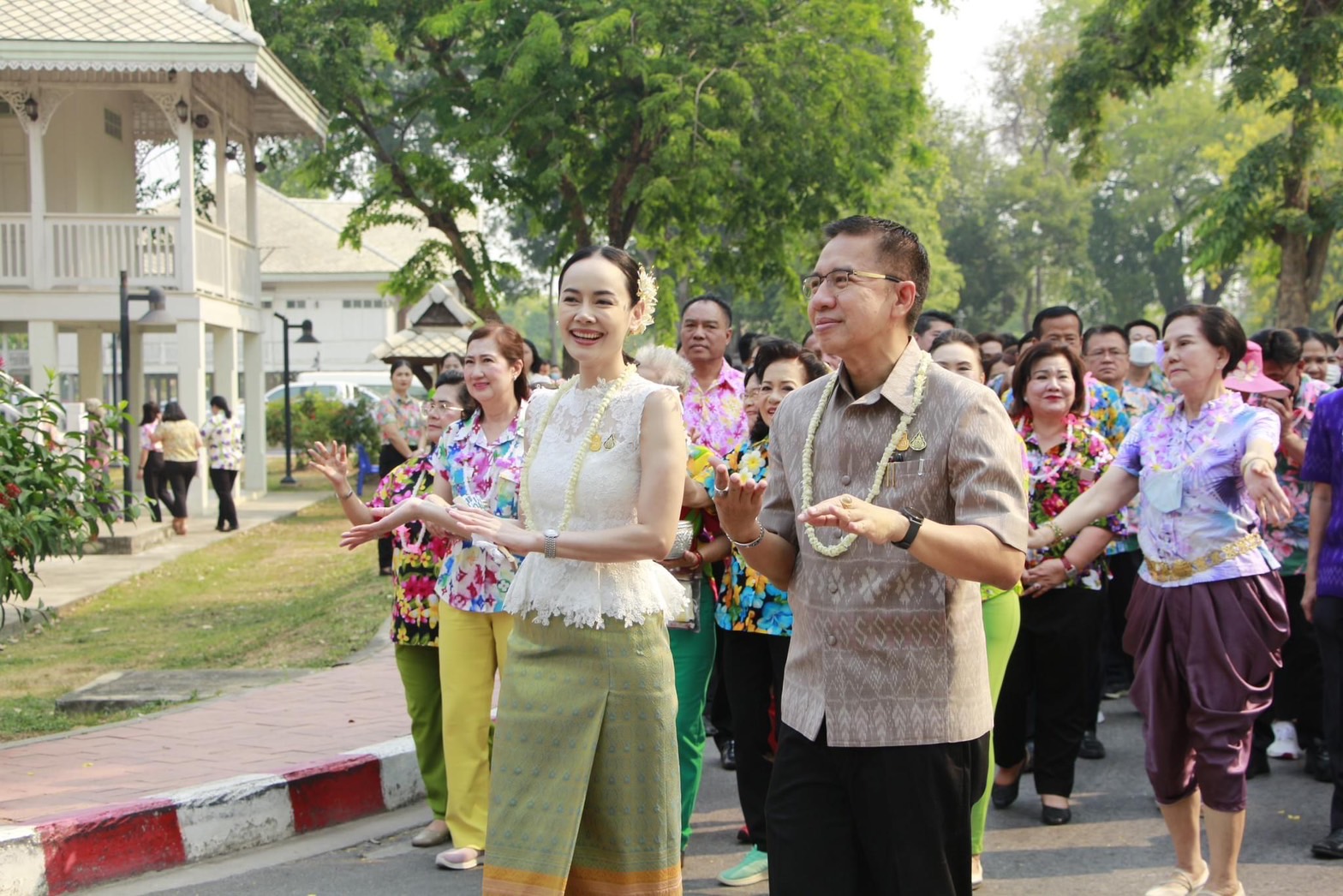 วันที่ 12 เมษายน 2566 ส.ป.ก.พิษณุโลก เข้าร่วมพิธีรดน้ำดำหัว ขอพรผู้ว่าราชการจังหวัดพิษณุโลก เนื่องในวันสงกรานต์ ประจำปี 2566
