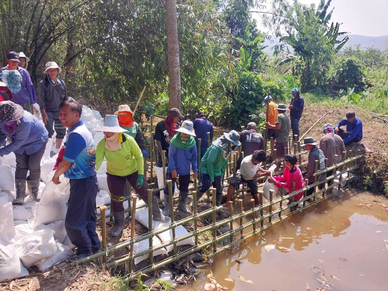โครงการสร้างฝายชะลอน้ำแบบชั่วคราวสำหรับการเพิ่มประสิทธิภาพของแหล่งน้ำในเขตปฏิรูปที่ดิน ปีงบประมาณ พ.ศ.2569   