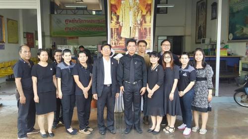 การตรวจราชการของผู้ตรวจราชการ ส.ป.ก. โดย (นายนิพนธ์  ชนมนัส) ผู้ตรวจราชการกรม 