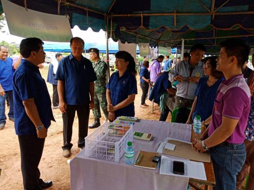 ำนักงานการปฏิรูปจังหวัดพิษณุโลก ร่วมกับสำนักงานเกษตรอำเภอนครไทย จัดงานโครงการคลินิกเกษตรเคลื่อนที่