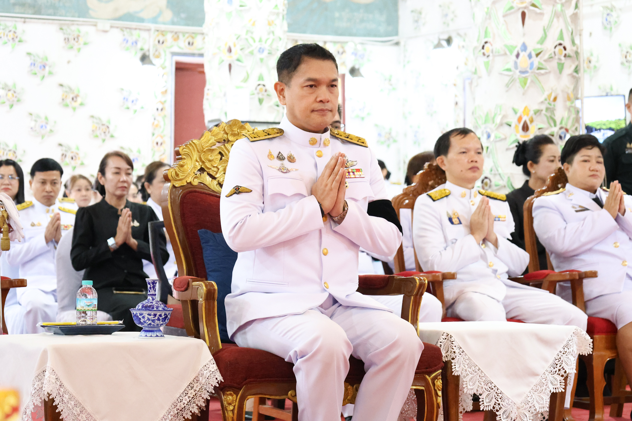 title - ส.ป.ก.แพร่ เข้าร่วมพิธีบำเพ็ญพระกุศล ครบ ๕๐ วัน (ปัญญาสมวาร) แห่งการสิ้นพระชนม์ สมเด็จพระเจ้าลูกเธอ เจ้าฟ้าพัชรกิติยาภา นเรนทิราเทพยวดี กรมหลวงราชสาริณีสิริพัชร มหาวัชรราชธิดา
