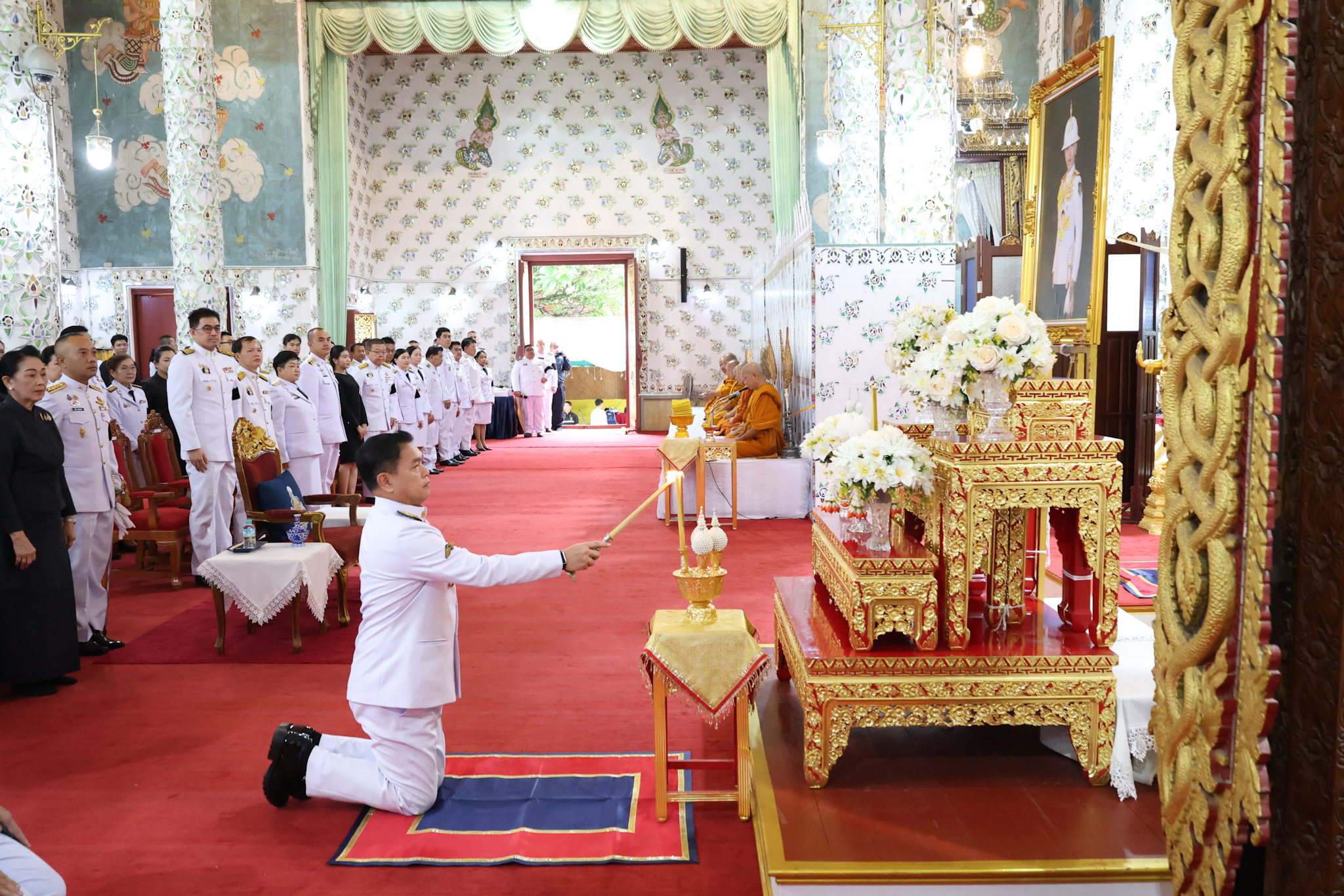title - ส.ป.ก.แพร่ เข้าร่วมพิธีบำเพ็ญพระกุศล ครบ ๕๐ วัน (ปัญญาสมวาร) แห่งการสิ้นพระชนม์ สมเด็จพระเจ้าลูกเธอ เจ้าฟ้าพัชรกิติยาภา นเรนทิราเทพยวดี กรมหลวงราชสาริณีสิริพัชร มหาวัชรราชธิดา