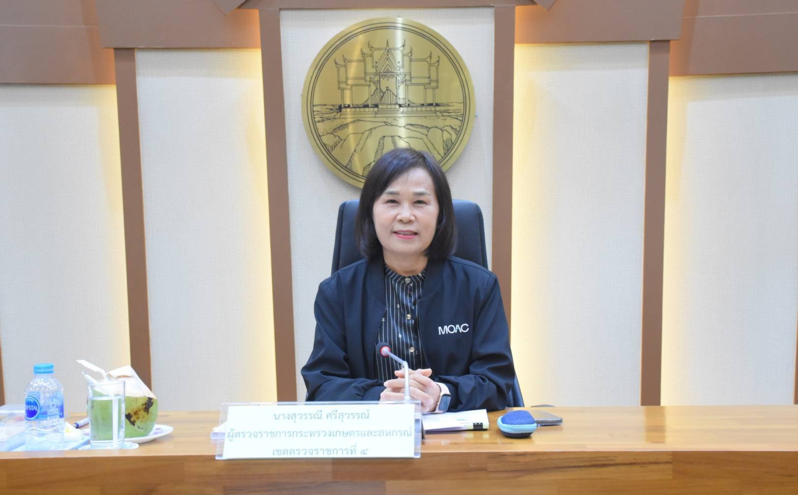 ส.ป.ก.ประจวบคีรีขันธ์ เข้าร่วมประชุมการติดตามความก้าวหน้าผลการดำเนินงาน ตามแผนการตรวจราชการของผู้ตรวจราชการกระทรวงเกษตรและสหกรณ์ เขตตรวจราชการที่ 4  ประจำปีงบประมาณ พ.ศ. 2569 รอบที่ 1 ณ ห้องประชุมเกาะหลัก ชั้น 5 ศาลากลางจังหวัดประจวบคีรีขันธ์ 