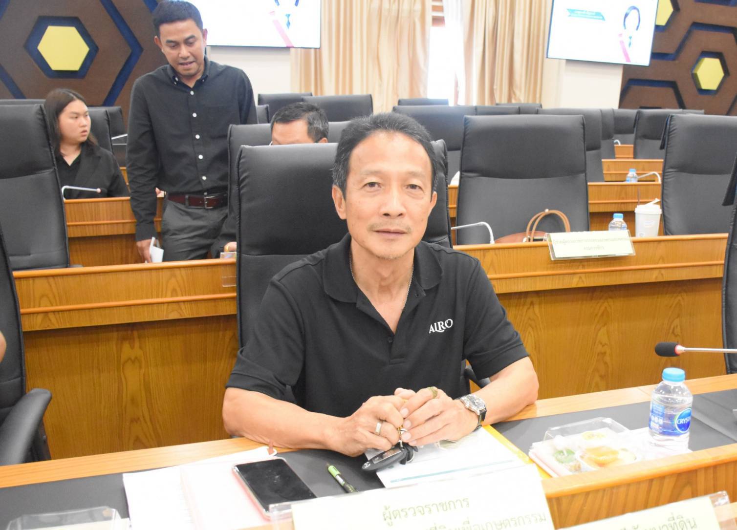 title - ส.ป.ก.ประจวบคีรีขันธ์ เข้าร่วมประชุมการติดตามความก้าวหน้าผลการดำเนินงาน ตามแผนการตรวจราชการของผู้ตรวจราชการกระทรวงเกษตรและสหกรณ์ เขตตรวจราชการที่ 4  ประจำปีงบประมาณ พ.ศ. 2569 รอบที่ 1 ณ ห้องประชุมเกาะหลัก ชั้น 5 ศาลากลางจังหวัดประจวบคีรีขันธ์ 