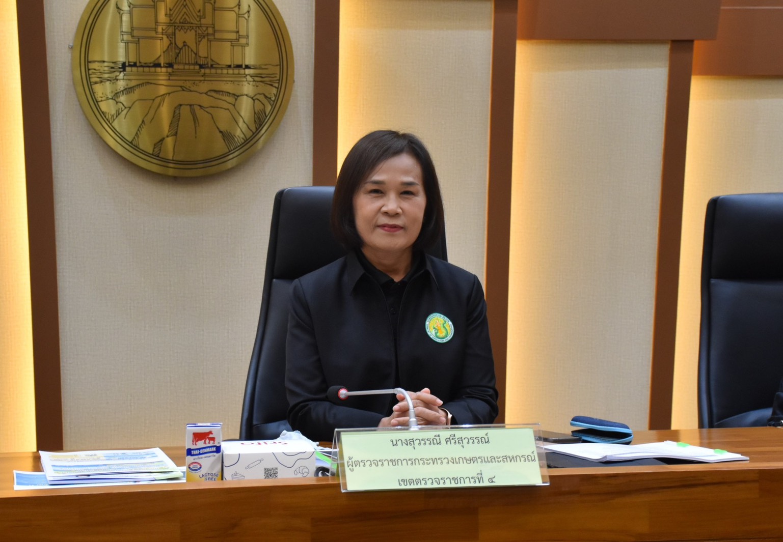 ส.ป.ก.ประจวบคีรีขันธ์ เข้าร่วมประชุมการติดตามความก้าวหน้าผลการดำเนินงาน  ตามแผนการตรวจราชการของผู้ตรวจราชการกระทรวงเกษตรและสหกรณ์ เขตตรวจราชการที่ 4  (นางสุวรรณี ศรีสุวรรณ์) ประจำปีงบประมาณ พ.ศ. 2569 รอบที่ 2 