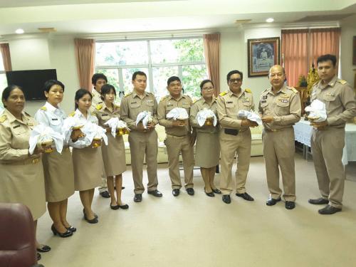 ปฏิรูปที่ดินจังหวัดประจวบคีรีขันธ์ ร่วมทำพิธีนำมวลสารสร้างพระพุทธมงคลคีรีขันธ์ (ดินจากเทือกเขาตะนาวศรี)