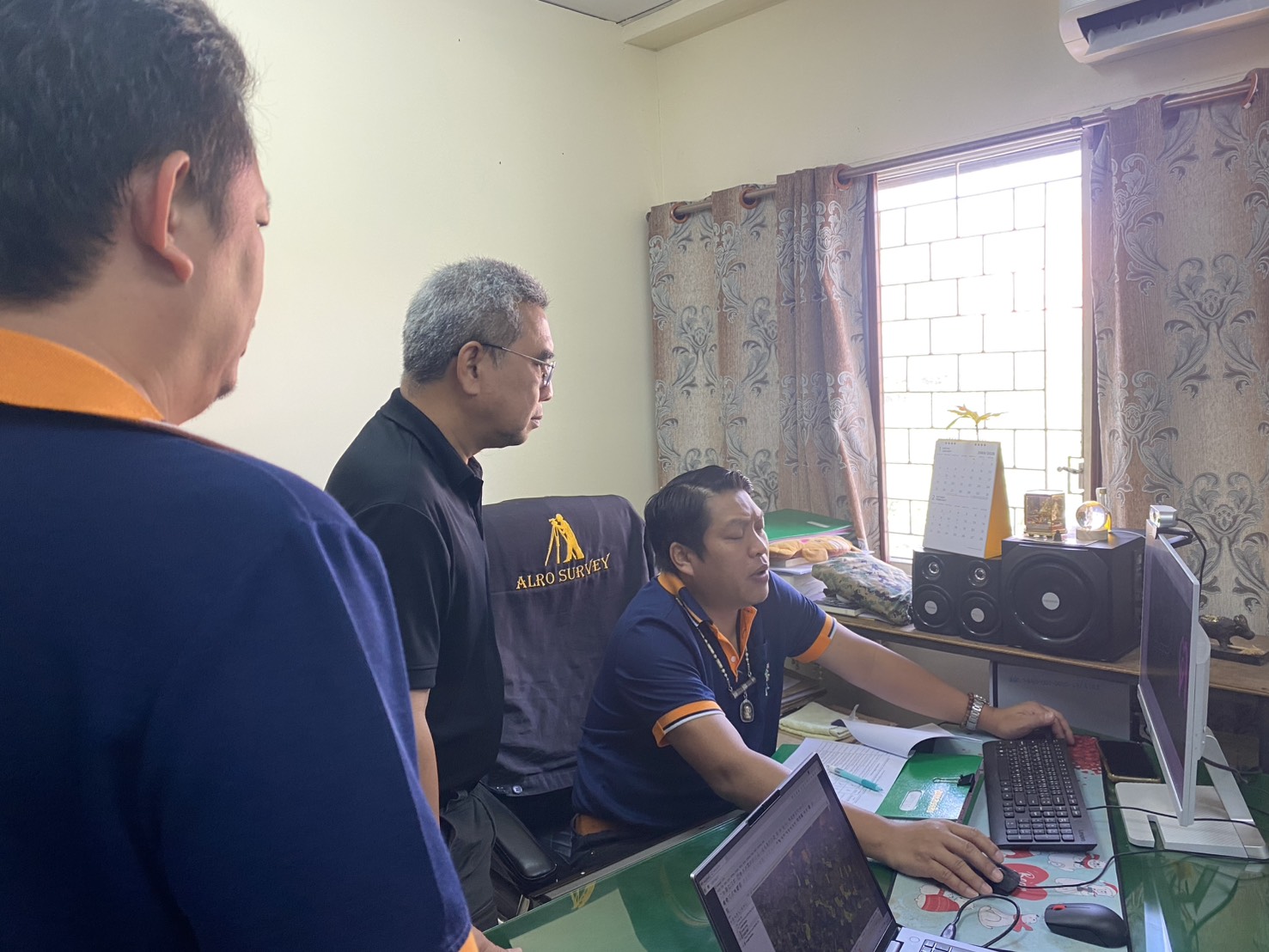 title - ศทส. ลงตรวจสอบพื้นที่เป้าหมาย จังหวัดชัยภูมิ เลย และหนองบัวลำภู เพื่อจัดทำแผนที่เชิงเลข (Digital Map) สำหรับการจัดทำฐานข้อมูลแปลงที่ดินในรูปแบบ Shapefile 