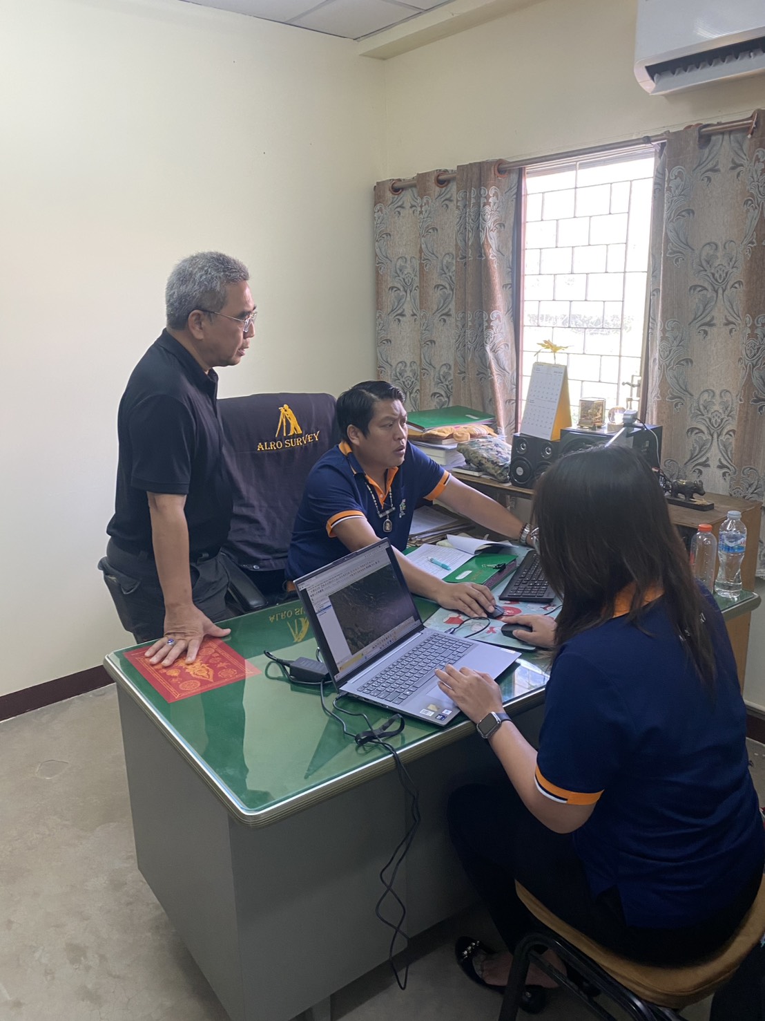 title - ศทส. ลงตรวจสอบพื้นที่เป้าหมาย จังหวัดชัยภูมิ เลย และหนองบัวลำภู เพื่อจัดทำแผนที่เชิงเลข (Digital Map) สำหรับการจัดทำฐานข้อมูลแปลงที่ดินในรูปแบบ Shapefile 