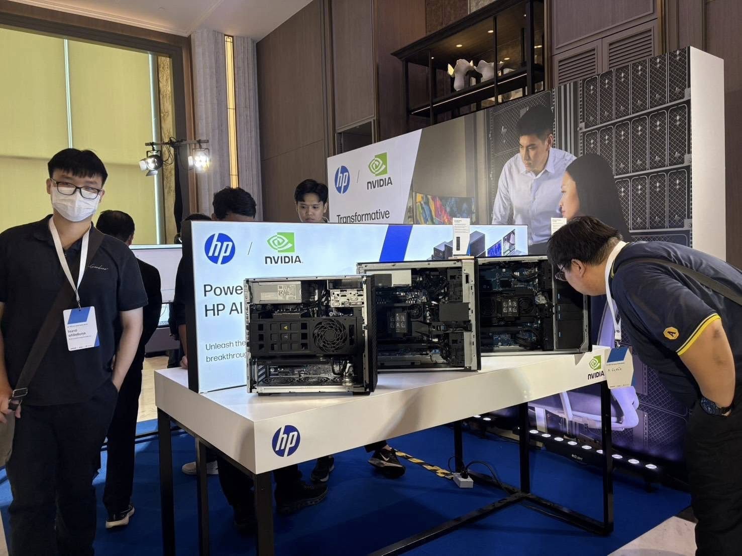 title - ศทส. เข้าร่วมงานสัมมนาในหัวข้อ HP,For your brst work