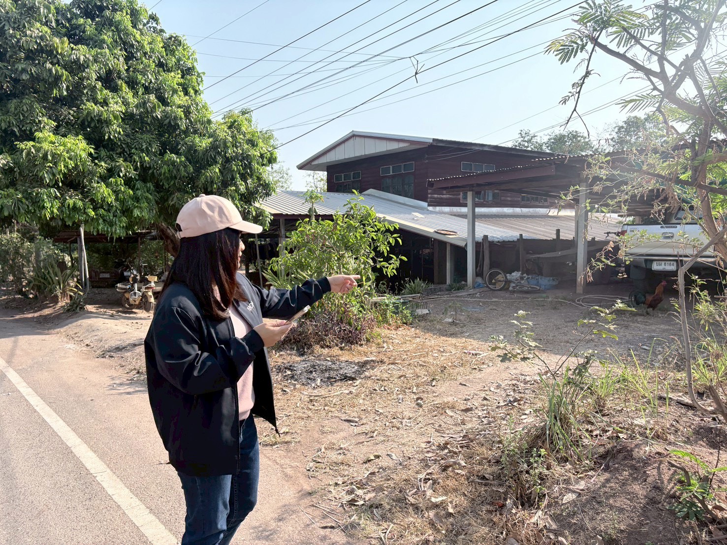 title - ศทส. ลงพื้นที่จัดทำฐานข้อมูลเชิงพื้นที่การใช้ประโยชน์อาคาร และสิ่งปลูกสร้างในเขตปฏิรูปที่ดิน จัดเก็บข้อมูลภาคสนามผ่าน Application Fieldmap และประชาสัมพันธ์การใช้งานระบบ GIS Portal ณ จังหวัดเลย 