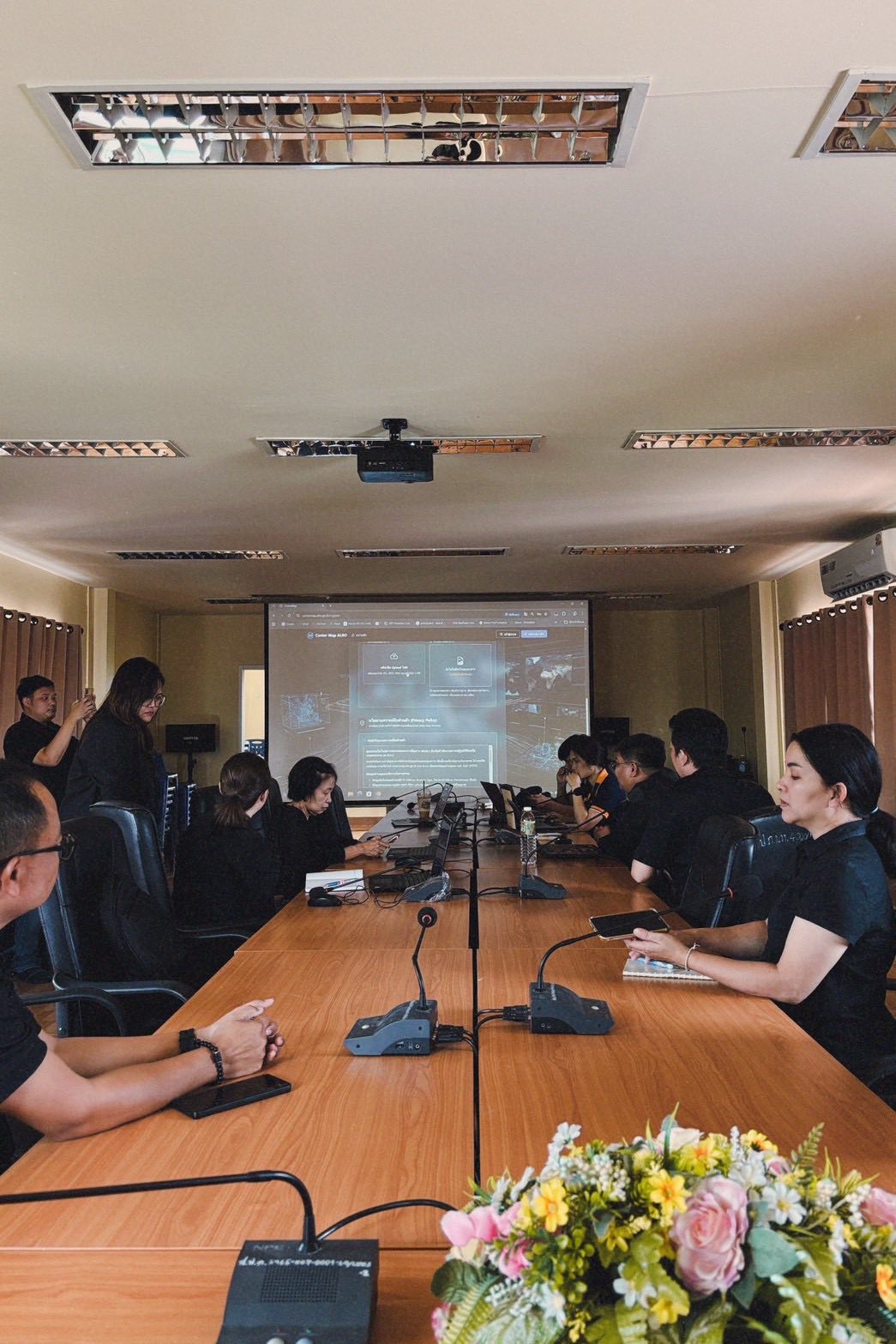 title - ศทส. ลงตรวจสอบพื้นที่เป้าหมาย จังหวัดกาฬสินธุ์ จังหวัดนครพนม จังหวัดมหาสารคาม และจังหวัดมุกดาหาร เพื่อจัดทำแผนที่เชิงเลข (Digital Map) สำหรับการจัดทำฐานข้อมูลแปลงที่ดินในรูปแบบ Shapefile 