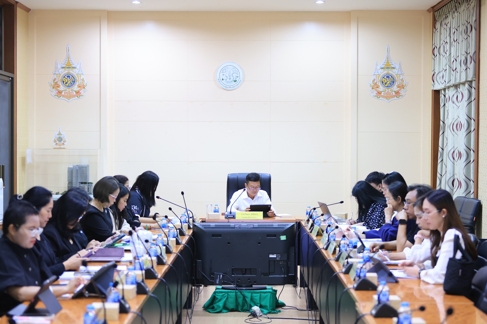 title - ศทส. ร่วมประชุมคณะกรรมการข้อมูลข่าวสารของราชการของสำนักงานการปฏิรูปที่ดินเพื่อเกษตรกรรม ครั้งที่ 4/2569