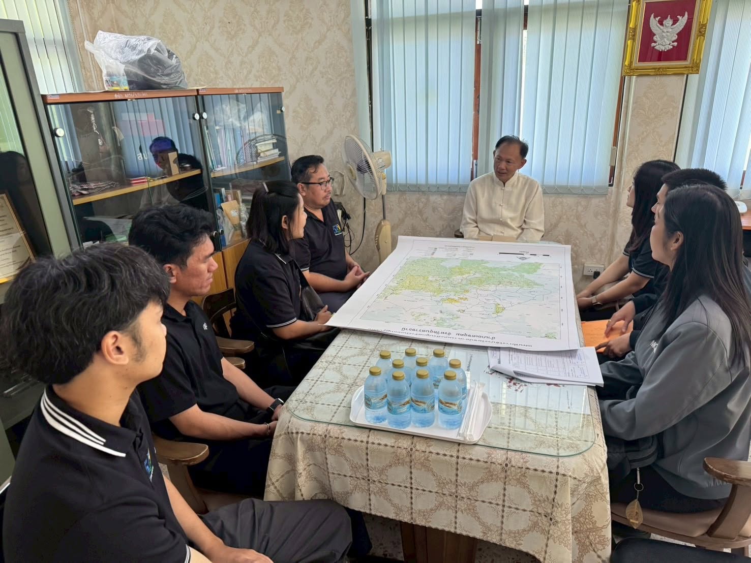 title - ศทส. ลงพื้นที่จัดทำฐานข้อมูลเชิงพื้นที่การใช้ประโยชน์อาคาร และสิ่งปลูกสร้างในเขตปฏิรูปที่ดิน จัดเก็บข้อมูลภาคสนามผ่าน Application Fieldmap และประชาสัมพันธ์การใช้งานระบบ GIS Portal ณ จังหวัดอุบลราชธานี
