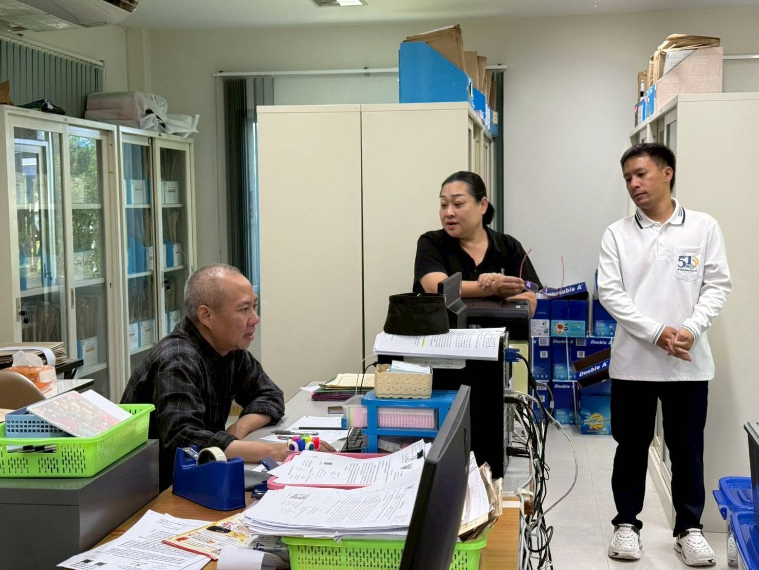 title - ศทส. ลงพื้นที่สำรวจ วิเคราะห์ เพื่อปรับปรุงระบบเครือข่าย ณ ส.ป.ก.เพชรบุรี และส.ป.ก.ชุมพร
