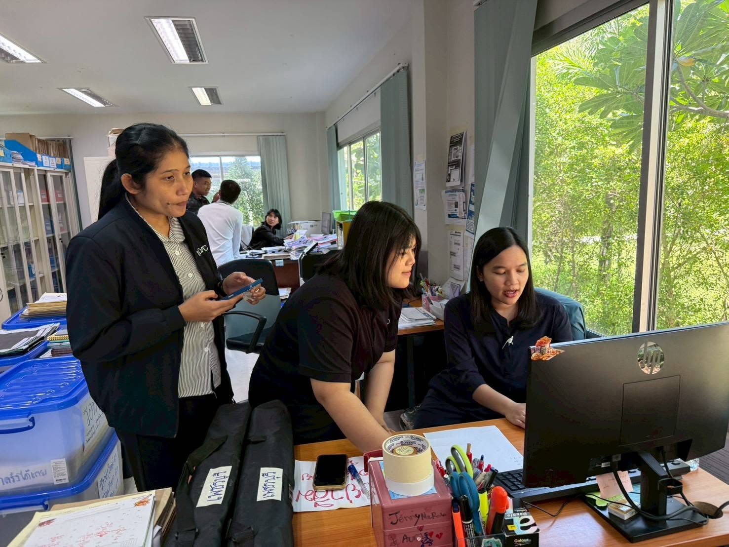 title - ศทส. ลงพื้นที่สำรวจ วิเคราะห์ เพื่อปรับปรุงระบบเครือข่าย ณ ส.ป.ก.เพชรบุรี และส.ป.ก.ชุมพร