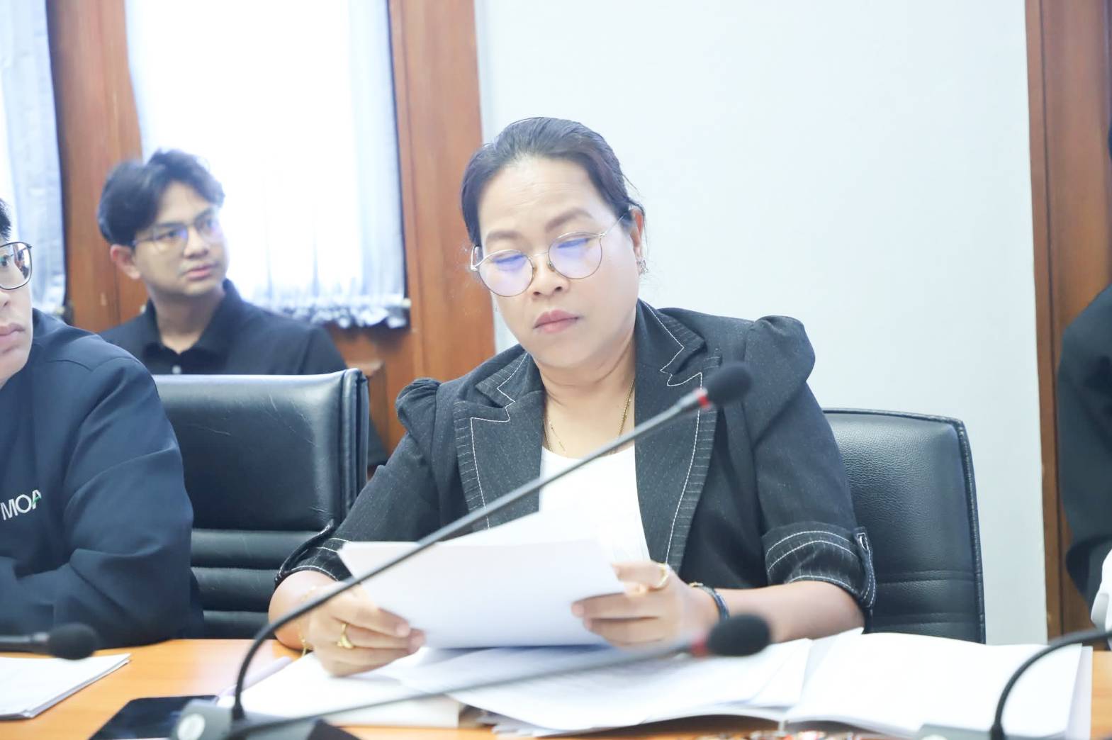 title - ศทส. ประชุมกำกับติดตามผลการดำเนินการตัวชี้วัดร่วมและตัวชี้วัดหลักตามคำรับรองการปฏิบัติราชการของศูนย์เทคโนโลยีสารสนเทศและการสื่อสาร ประจำปี งบประมาณ พ.ศ. 2569 ครั้งที่ 1/2569  