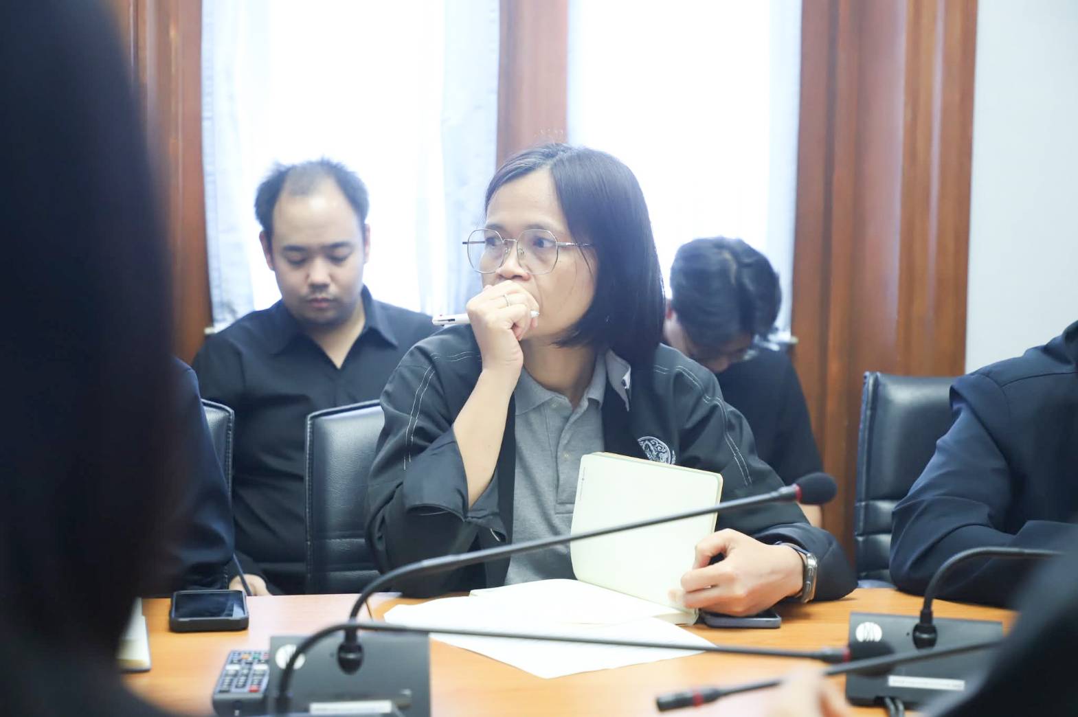 title - ศทส. ประชุมกำกับติดตามผลการดำเนินการตัวชี้วัดร่วมและตัวชี้วัดหลักตามคำรับรองการปฏิบัติราชการของศูนย์เทคโนโลยีสารสนเทศและการสื่อสาร ประจำปี งบประมาณ พ.ศ. 2569 ครั้งที่ 1/2569  