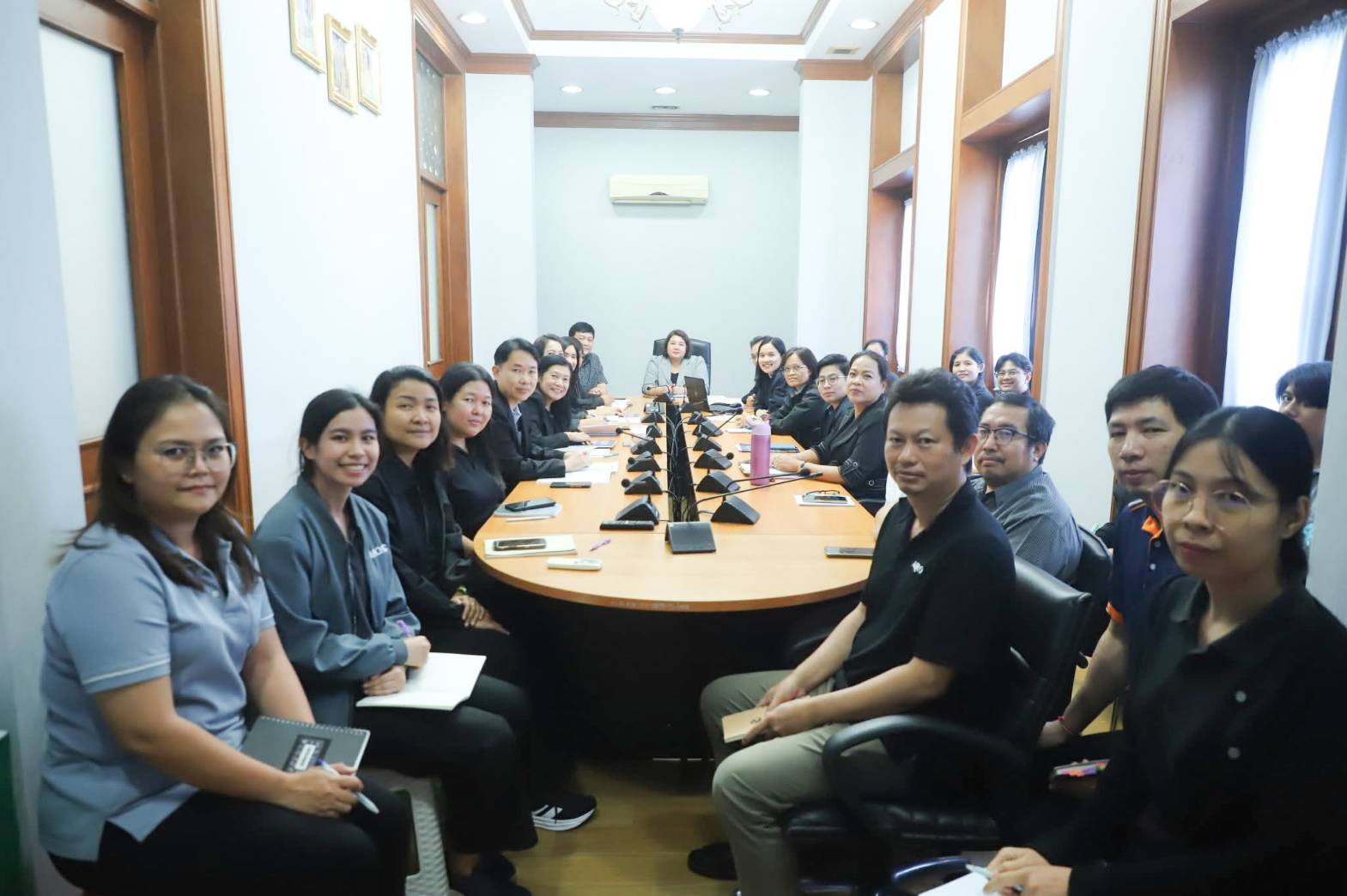 title - ศทส. ประชุมกำกับติดตามผลการดำเนินการตัวชี้วัดร่วมและตัวชี้วัดหลักตามคำรับรองการปฏิบัติราชการของศูนย์เทคโนโลยีสารสนเทศและการสื่อสาร ประจำปี งบประมาณ พ.ศ. 2569 ครั้งที่ 1/2569  