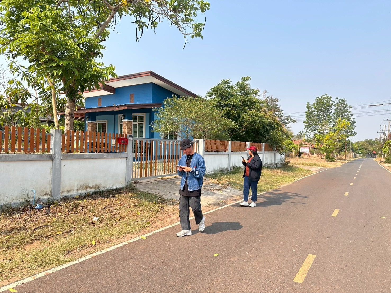 title - ศทส. ลงพื้นที่จัดทำฐานข้อมูลเชิงพื้นที่การใช้ประโยชน์อาคาร และสิ่งปลูกสร้างในเขตปฏิรูปที่ดิน จัดเก็บข้อมูลภาคสนามผ่าน Application Fieldmap และประชาสัมพันธ์การใช้งานระบบ GIS Portal ณ จังหวัดมุกดาหาร และจังหวัดอำนาจเจริญ