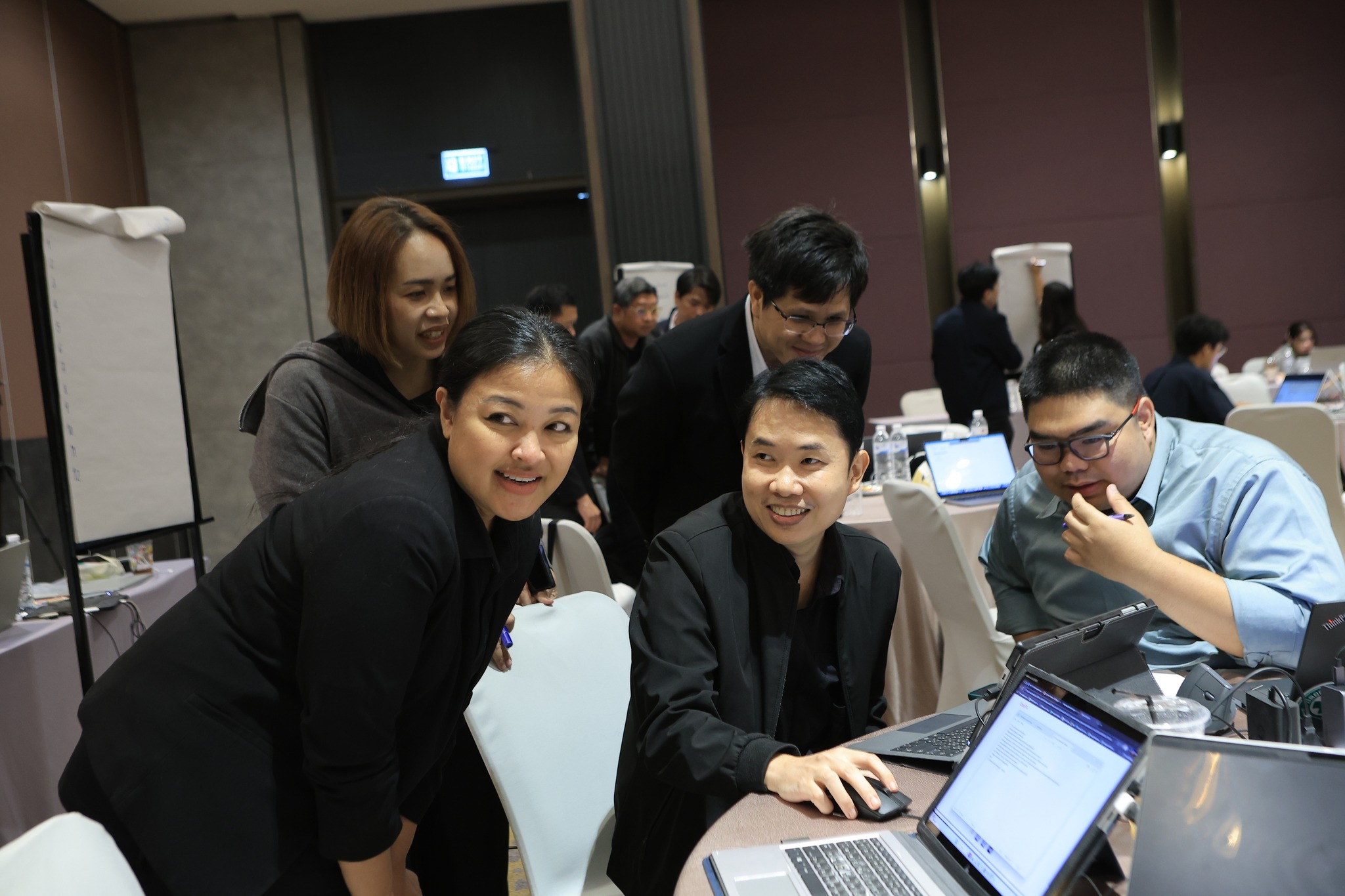 title - ศทส. อบรมเชิงปฏิบัติการภาคปฏิบัติ (Onsite Workshop) รุ่นที่ 4 หลักสูตรประกาศนียบัตรรับรองพื้นฐานด้านความมั่นคงปลอดภัยไซเบอร์