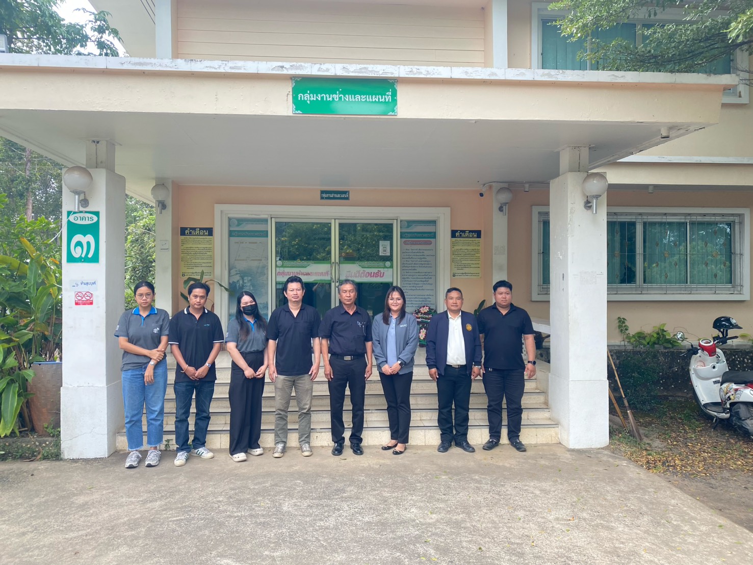 ลงตรวจสอบพื้นที่เป้าหมายจังหวัดยโสธร อุบลราชธานี และอำนาจเจริญ เพื่อจัดทำแผนที่เชิงเลข (Digital Map) สำหรับการจัดทำฐานข้อมูลแปลงที่ดินในรูปแบบ Shapefile 