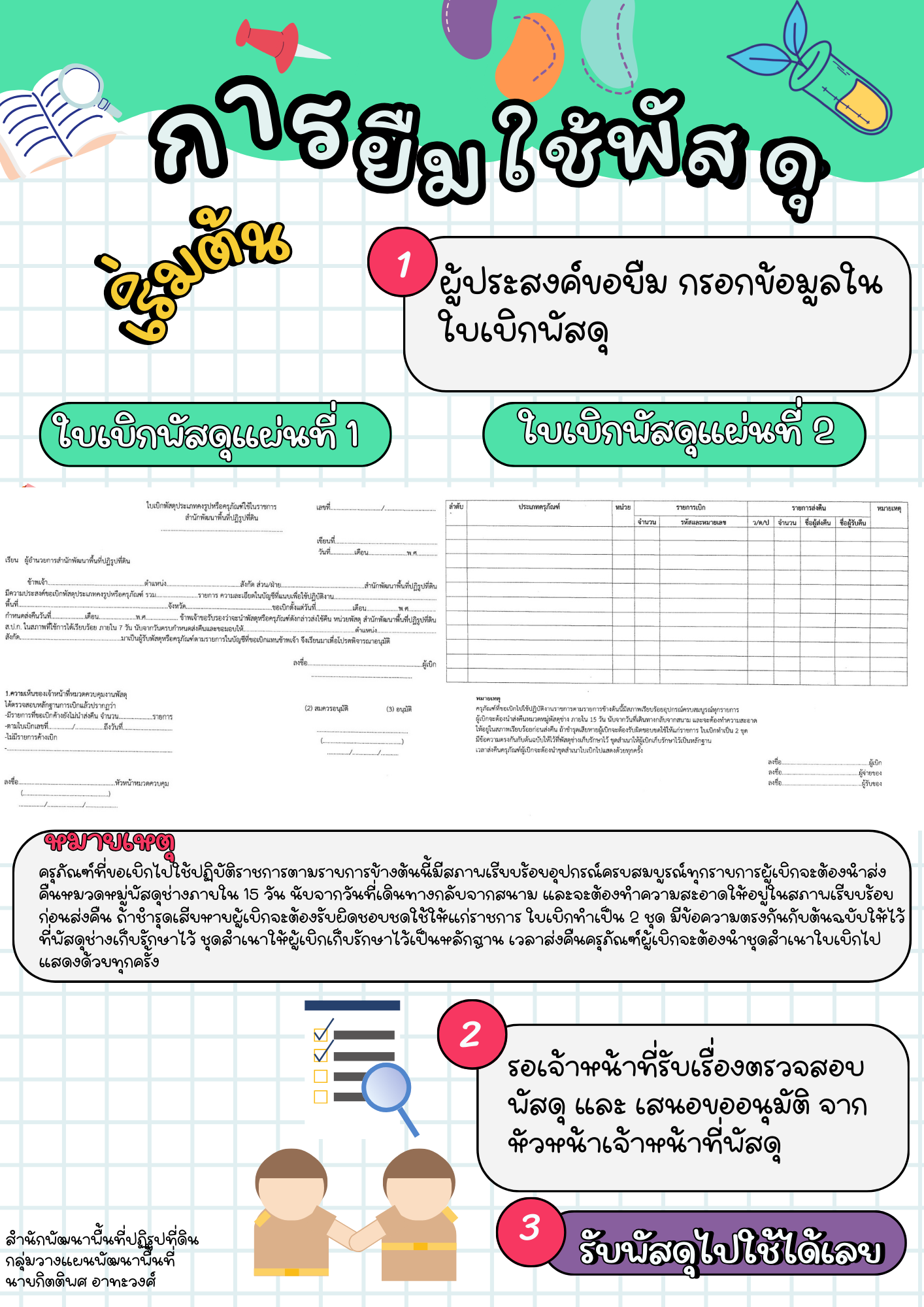 การยืมใช้พัสดุ