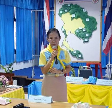 ส.ป.ก.อำนาจเจริญ ร่วมเป็นวิทยากรบรรยาย หลักสูตรจิตอาสา ตามโครงการกำกับ ติดตามและประเมินผล 