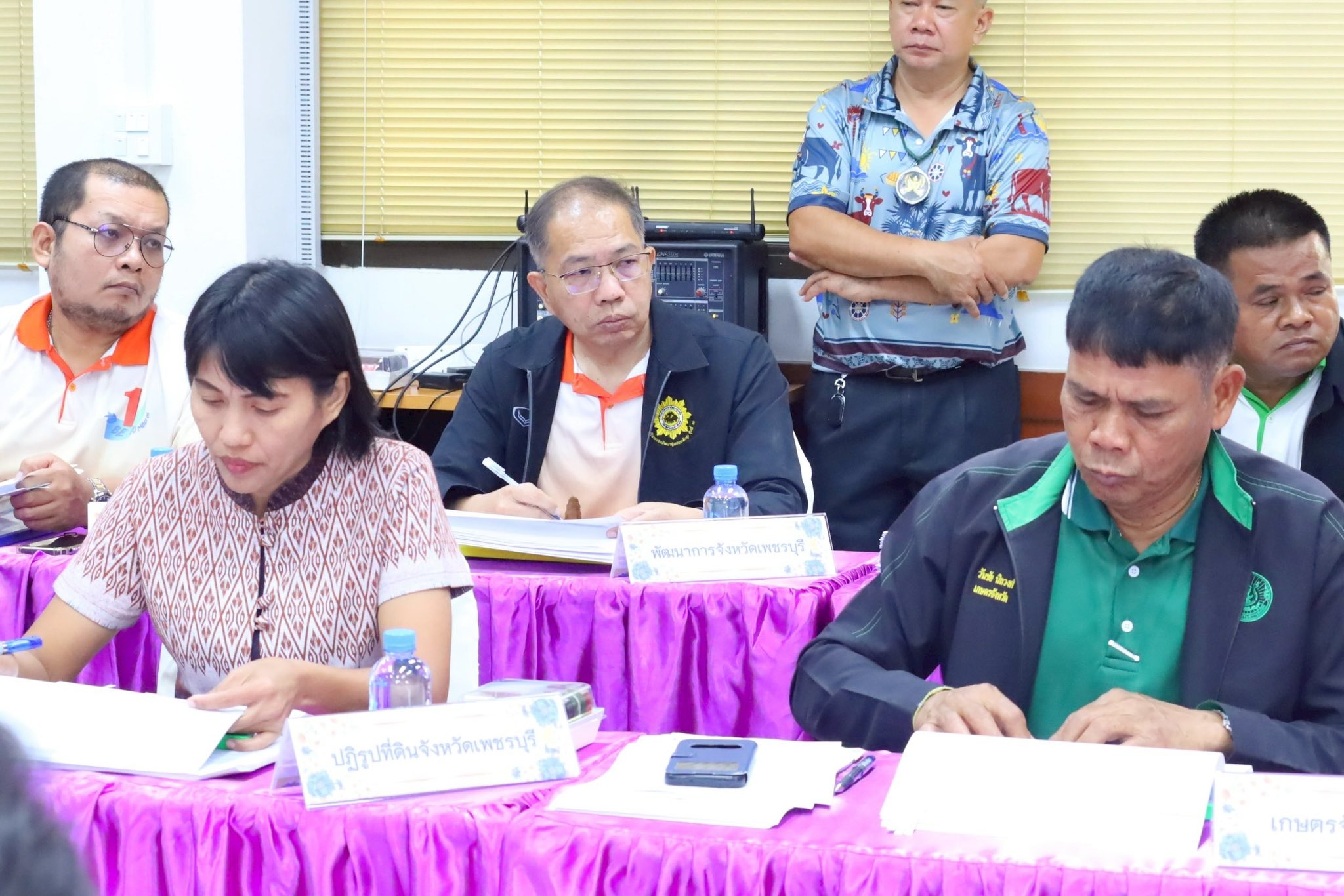 ส.ป.ก.เพชรบุรี  เข้าร่วมประชุมคณะอนุกรรมการนโยบายที่ดิน (คทช.) จังหวัดเพชรบุรี ครั้งที่ 1/2568