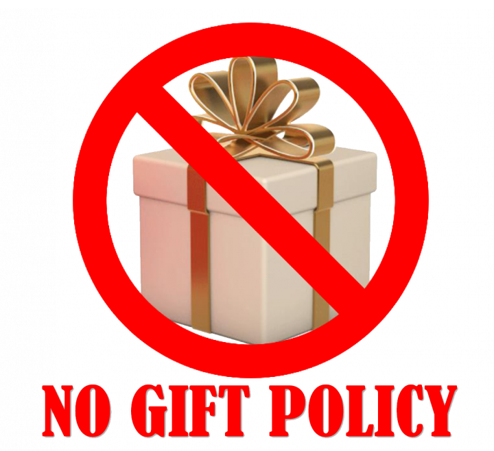 No Gift Policy