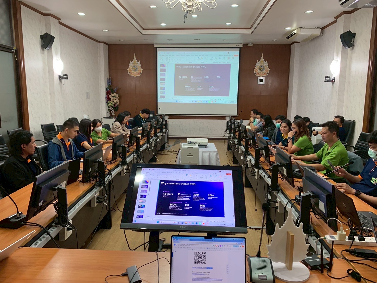 ศูนย์เทคโนโลยีสารสนเทศและการสื่อสาร (ศทส.) จัดอบรมหลักสูตร Generative AI Essentials on AWS